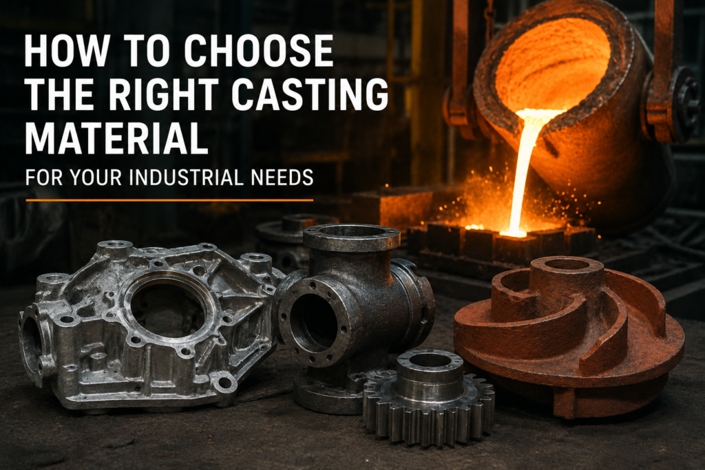 How to Choose the Right Casting Material Guide by a casting manufacturer