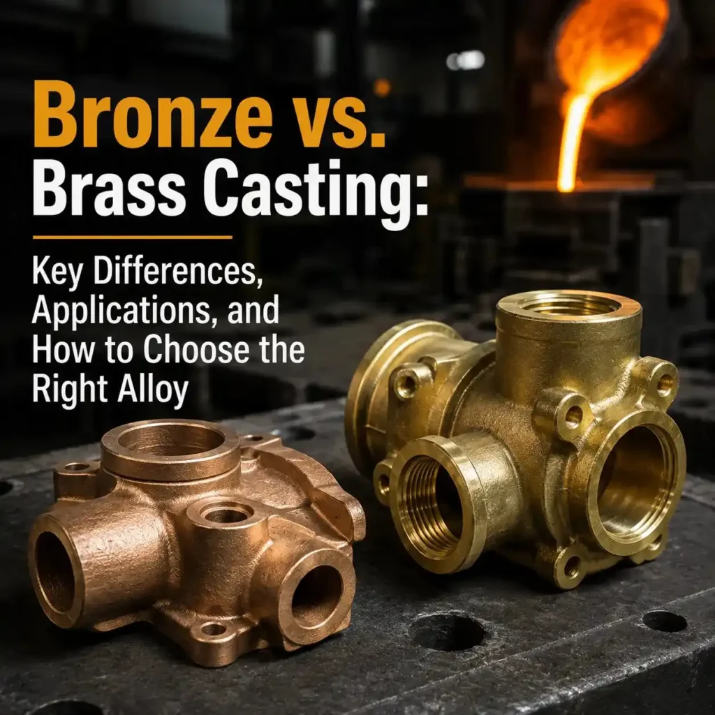 Bronze casting vs. Brass Casting: Key Differences