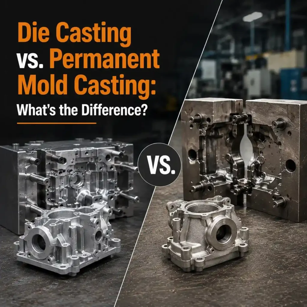 Die Casting vs. Permanent Mold Casting: Difference
