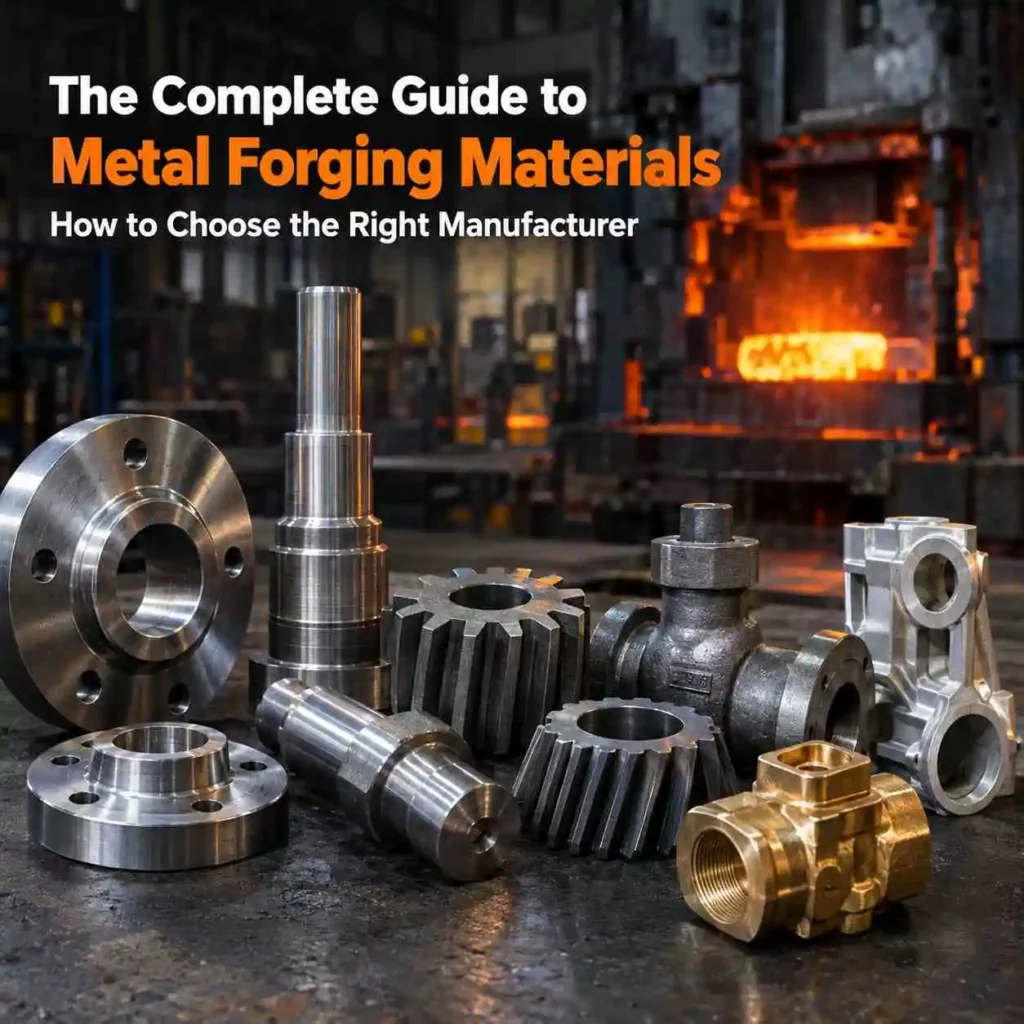 Guide to Metal Forging Materials and to choose right metal forging manufacturer