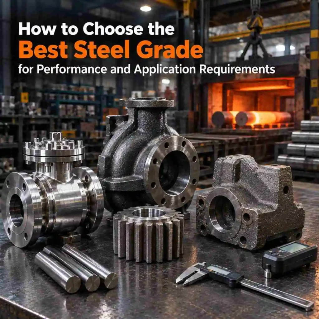 How to Choose the Best Steel Grade for Performance and Application form a stainless steel foundry